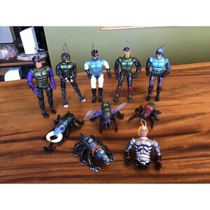 Vintage Sectaurs Warriors of Symbion Action Figure Lot Coleco 1984